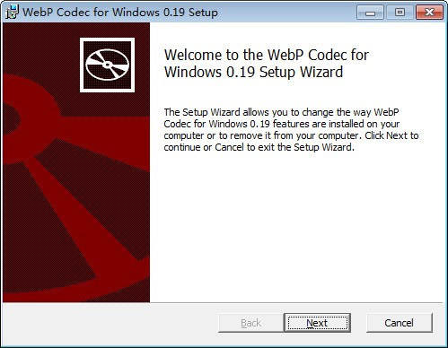 WebP Codec for Windows(libvpx⹹ı)